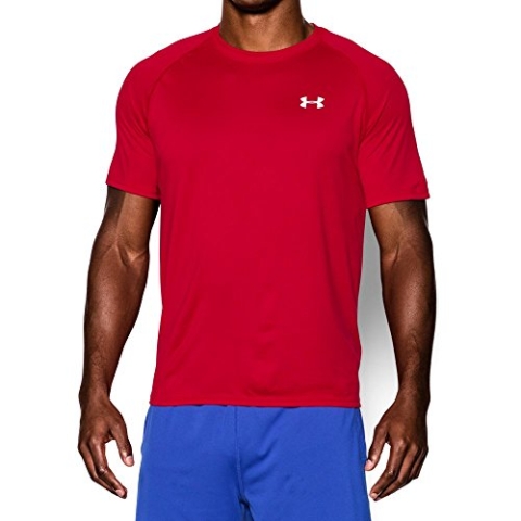 Under Armour Ua Tech Ss Tee Herren Fitness - T-Shirts & Tanks, Rot, S, 1228539