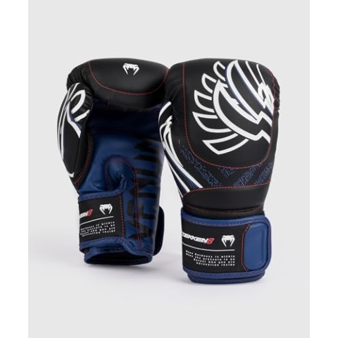 Venum x Tekken 8 - Jin Kazama Boxhandschuhe - Blau/Schwarz/Weiß - 10 oz