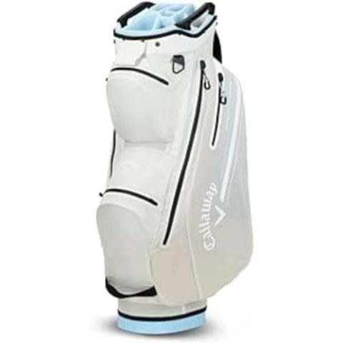 Callaway Golf Chev Dry 14 wasserdichte Cartbag 2024, Silber