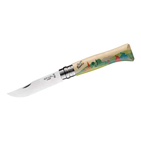Opinel Unisex – Erwachsene No 08 Taschenmesser, Natur, 19,5cm