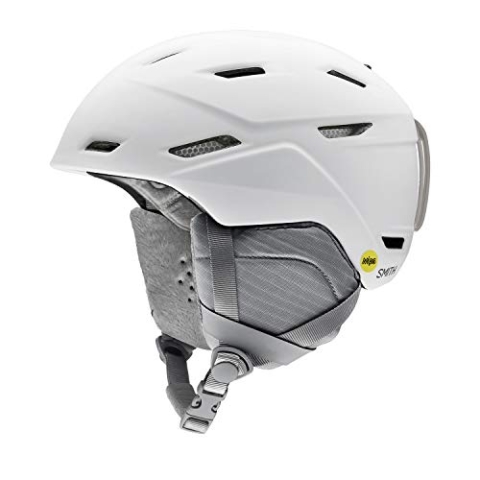 SMITH (SMIZD) Damen Mirage Helm mit Koroyd und MIPS, Matte White, S /51-55