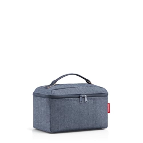 reisenthel beautycase - quadratischer Kulturbeutel, Gepäckorganisator, Kosmetiktasche, Couleur:Herringbone Dark Blue
