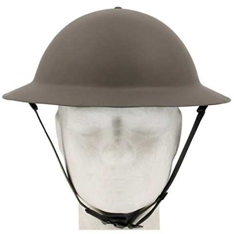 MFH Britischer Tellerhelm Tommy WW II Oliv Helm Stahlhelm Brodie Helm Army Armee BW