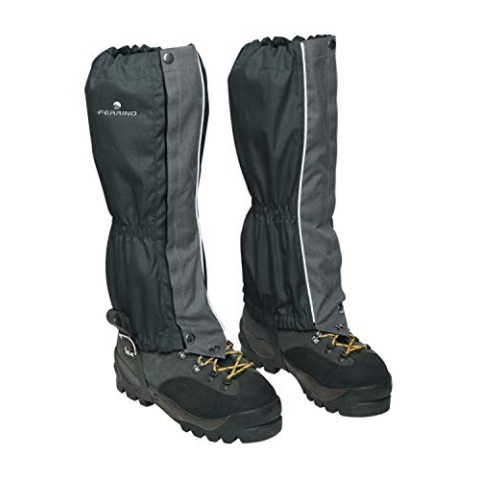 Ferrino Zermatt Schneegamaschen Unisex - Erwachsene L Schwarz