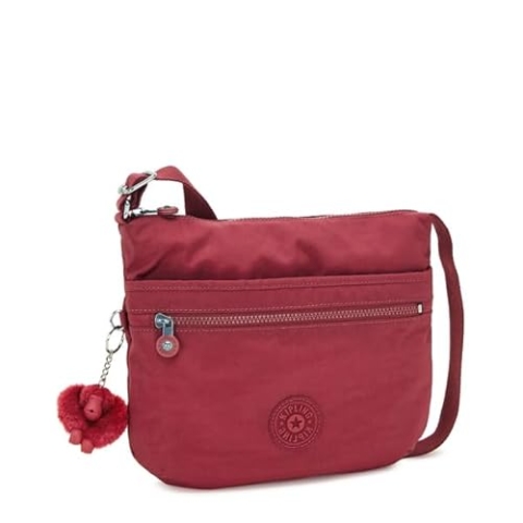 Kipling ARTO, Mittelgroße Umhängetasche, 4 x 80 x 38 cm, Funky Red (ROT)