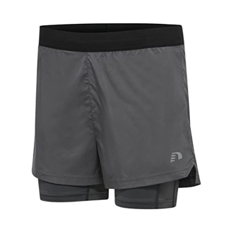Newline Damen Sporthose dunkelgrau/weiß XS