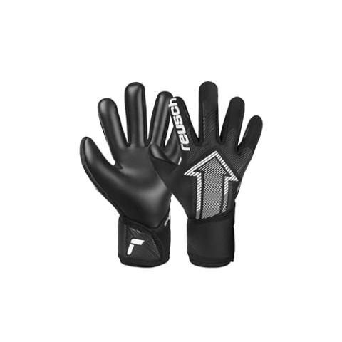 Reusch Fastgrip Infinity Junior griffige und atmungsaktive Torwarthandschuhe Fußballhandschuhe für Kinder und Jugendliche für Jungen Mädchen perfekt geeignet für Kunstrasen