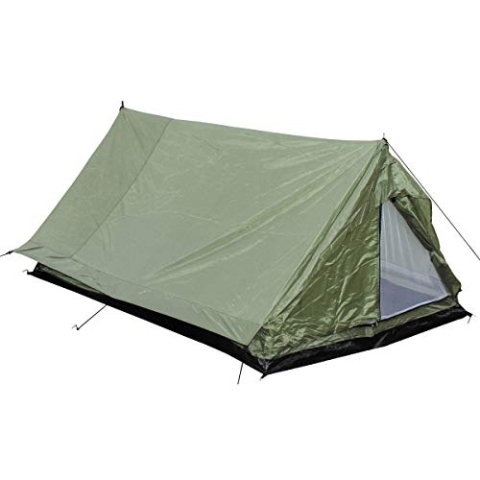 MFH 2 Personen Zelt Minipack mit Moskitonetz OD Green