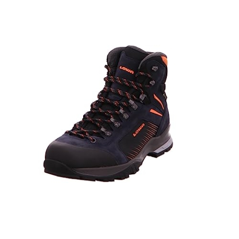 Lowa Herren Vigo GTX Schuhe, Navy-orange, UK 9