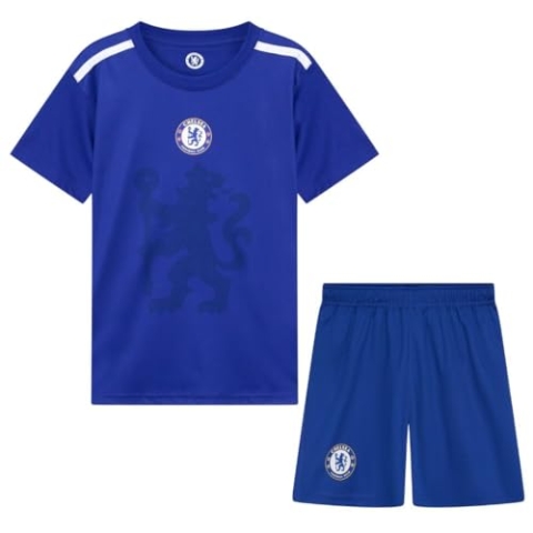 Chelsea Offizielles FC Home Trikot Set für Kinder - 2023/2024-116/6 Jahre Trikot - Fussball Shirt und Shorts