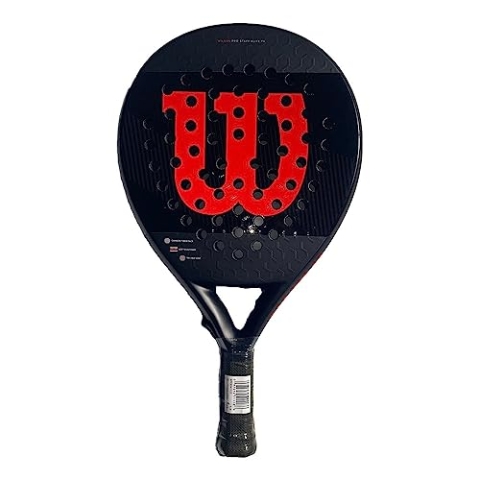 Wilson Pro Staff Elite TX Padel Racquet WR069411U, Unisex Paddle Rackets, Black, 2 EU