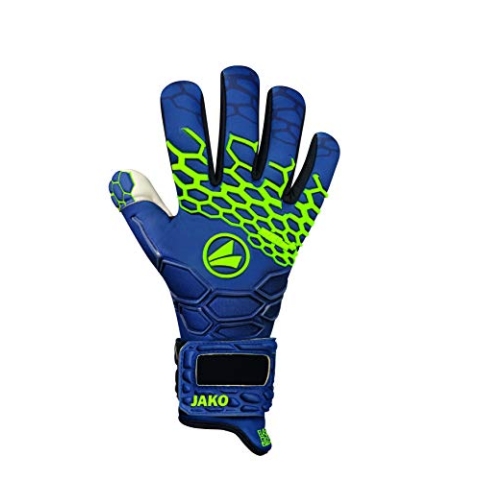 JAKO Uni Torwart-handschuh Prestige GIGA Negative Cut, navy/lemon, 8.5, 2551