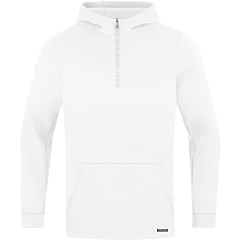 JAKO Pro Casual Hoody Weiss, M Herren
