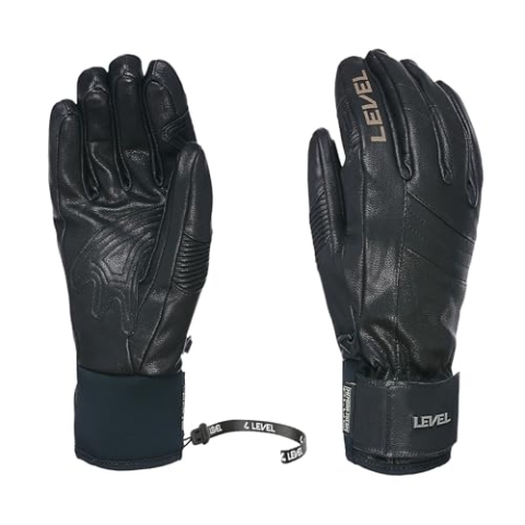 LEVEL Herren Handschuhe Rexford, Black, XXL