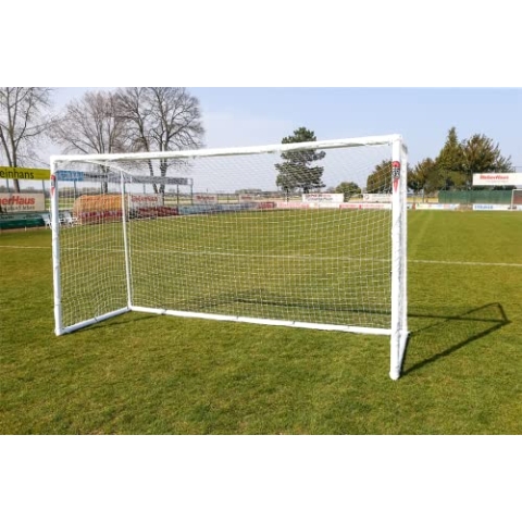 POWERSHOT Fußballtor, 2,4 x 1,8 m, Weiß, Made in Germany