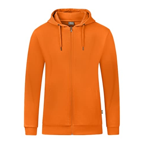 JAKO Organic Kapuzenjacke orange, 2XL Herren
