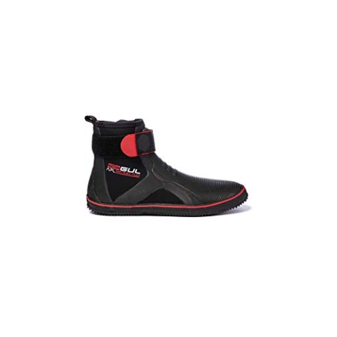 GUL Allzweck-5mm-Neoprenanzug-Stiefel aus Wildleder-Stiefel Boot Black RED - EIN Perfekter Allrounder für Jollen - Easy Stretch