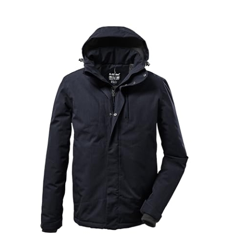 killtec Herren Funktionsjacke mit abzippbarer Kapuze KOW 161 MN JCKT, dunkelnavy, L, 37589-000