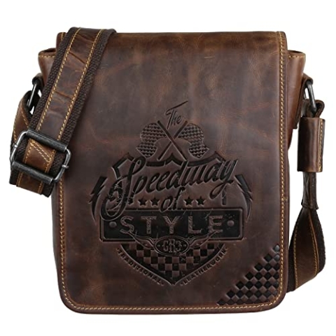 Greenburry Hickory Umhängetasche Leder 22 cm