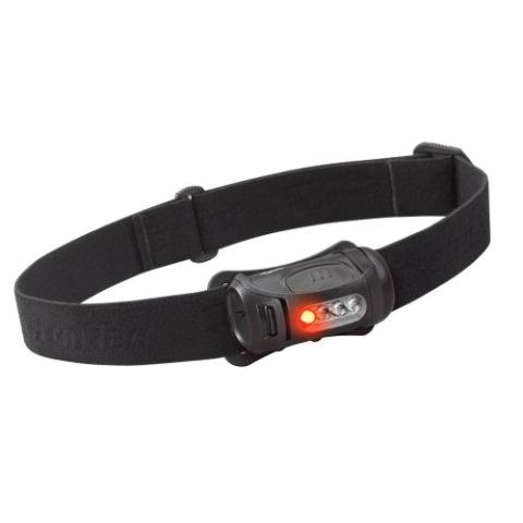 Princeton Tec FRED - helle Stirnlampe mit Rotlichtmodus, 45 Lumen; Farbe: schwarz