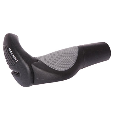Ergon Fahrradgriff GP2, Schwarz, S, 42400023