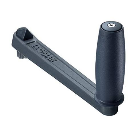 Lewmar Kurbel Standard auf Kugeln mit schwarzem Griff Aluminium 250 mm 68.201.25