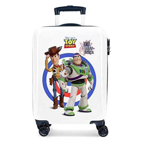 Disney Toy Story 4 Kabinenkoffer Mehrfarbig 37x55x20 cms Hartschalen ABS Kombinationsschloss 32L 2,5Kgs 4 Doppelräder Handgepäck
