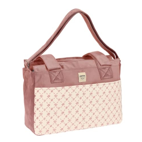 safta Unisex Kinder Artikel Anpassbare Tasche für Kinderwagen Zubehör für Babys Marsala, bunt, Medium