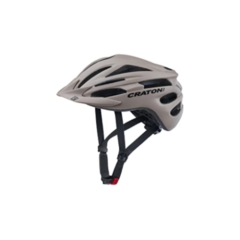 Cratoni Unisex – Erwachsene Pacer Helme, Cashmere Matt, M
