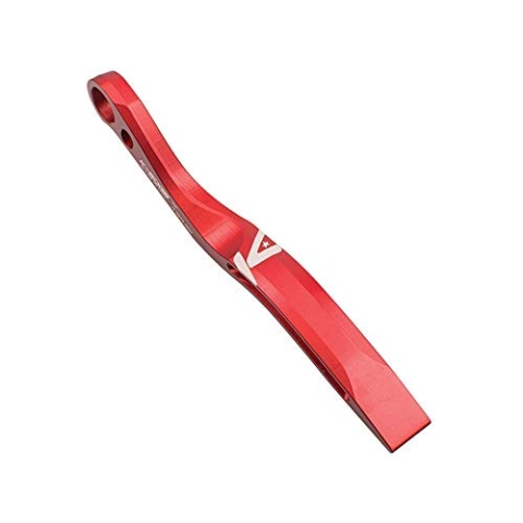 K-EDGE Unisex – Erwachsene Beslag Pro Braze-on Chain Catcher K13-002 Halterung, rot, Einheitsgröße EU