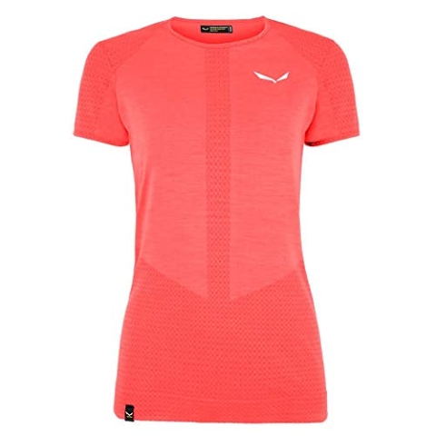 Salewa Zebru Responsive Kurzarm T-Shirt Damen, Orange, L