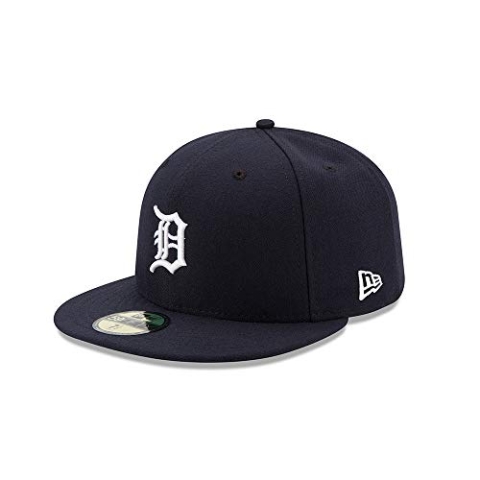 New Era 59Fifty Cap - Authentic Detroit Tigers Navy - 7 5/8