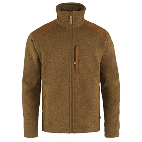 Fjällräven Herren Buck Fleecejacke, Chestnut, M