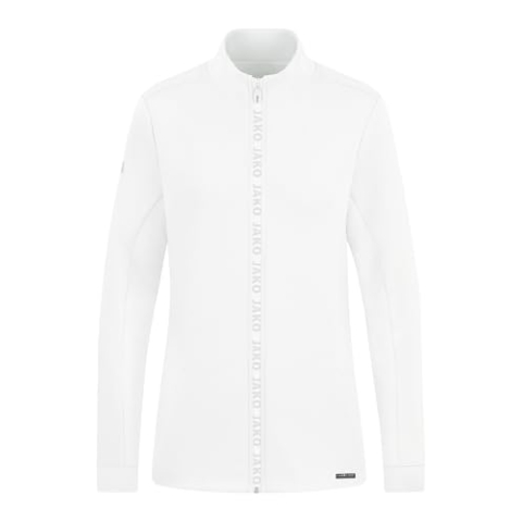 JAKO Pro Casual Jacke Damen Weiss, 40 Damen