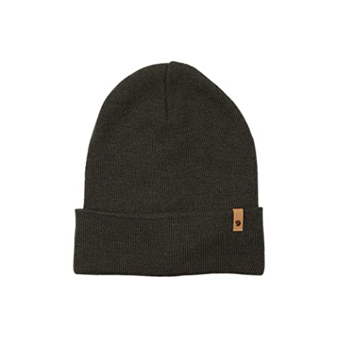 Fjällräven Unisex Classic Knit Hat, Grün (Dark Olive), Einheitsgröße EU