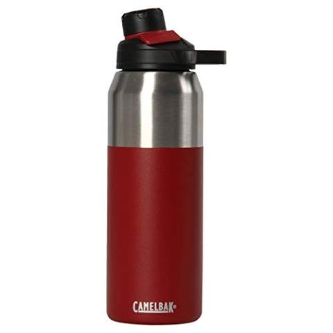 Camelbak Trinkflasche CHUTE Mag Vakuum Edelstahl isoliertechnologie Wasser Flasche, rot (Cardinal), 32oz