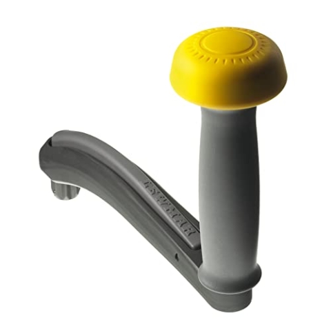 Lewmar One Touch Seilwinde Griff mit 8" Power Grip für Segelboote, Mehrfarbig