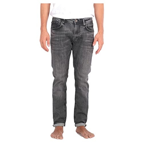 Hurley Herren M Cyrus Oceancare Denim Hose Freizeithose, Schwarz, 32