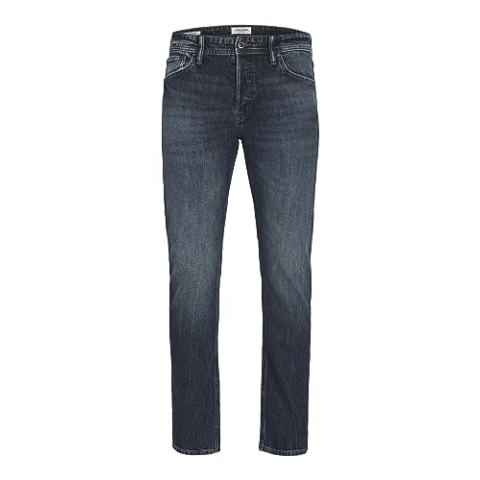 JACK & JONES Male Tapered Fit Jeans JJIMIKE JJORIGINAL SBD 551 NOOS Tapered Fit Jeans