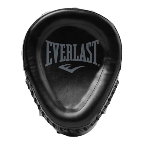 Everlast Unisex Erwachsene Boxpratzen Powerlock Focus Mitts Protection Gear Mitts, Schwarz, Einheitsgröße