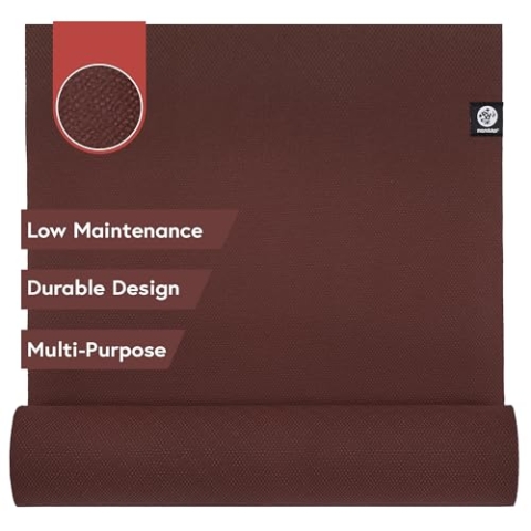 Manduka X-Yogamatte, leicht zu tragen, für Damen und Herren, rutschfest, Kissen für Gelenkunterstützung und Stabilität, 5 mm dick, 180 cm, Verve