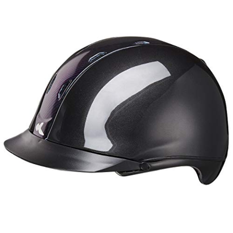 KED Reithelm Tara (52-58 cm, Black Matt Star Glossy)
