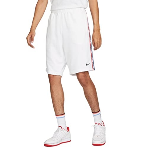 Nike Herren Repeat Shorts, White/Mystic Navy/University R, L EU
