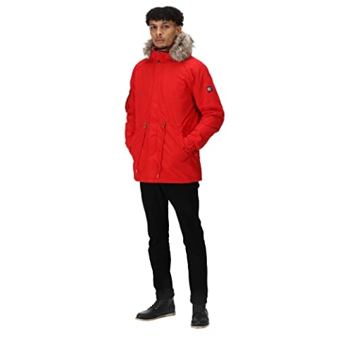 Regatta Herren Salinger III wasserdichte, atmungsaktive Wander-Parka-Jacke