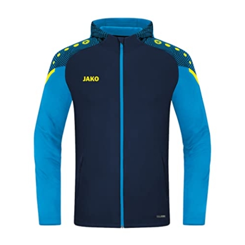 JAKO Performance Kapuzenjacke blau, 4XL Herren