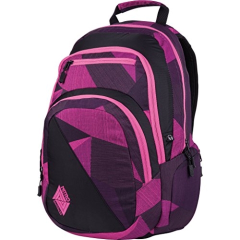 Nitro Bag, STASH Rucksack, 49 cm, 29 L, Fragments Purple