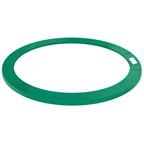 HOMCOM Trampolin Randabdeckung Sicherheitsnetz 8ft 10ft 12ft 15ft (Randabdeckung: Ø 366cm-Grün)
