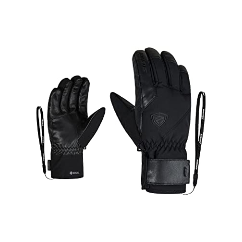 Ziener Erwachsene Genio GTX PR Ski-Handschuhe/Wintersport | Wasserdicht, Atmungsaktiv, Warm, Gore-tex, Primaloft, Black, 11