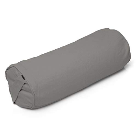 Yogistar Yoga-Bolster Yin - Plus - Rund Graphit
