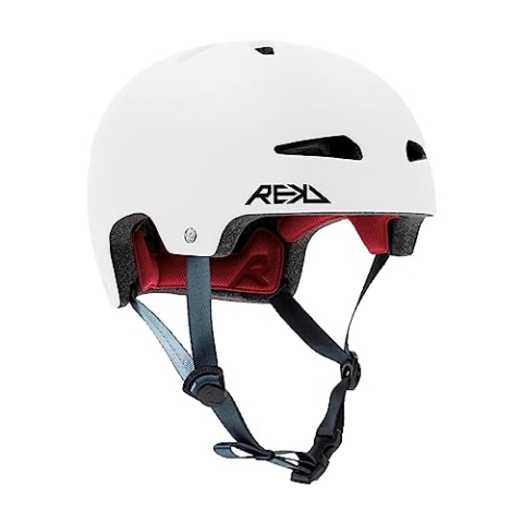 Rekd Ultralite INMOLD Helm 2022 White, L/XL